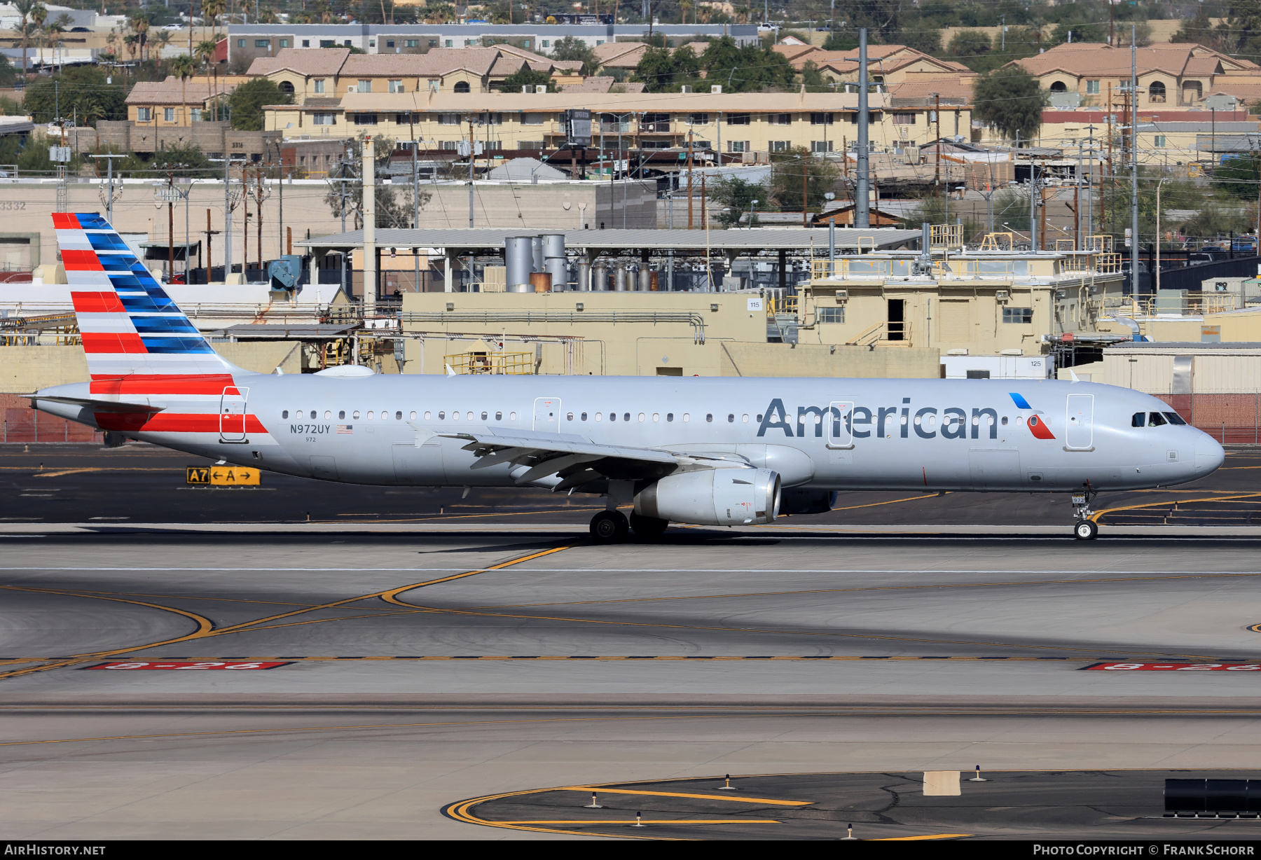 Aircraft Photo of N972UY | Airbus A321-231 | American Airlines | AirHistory.net #787989
