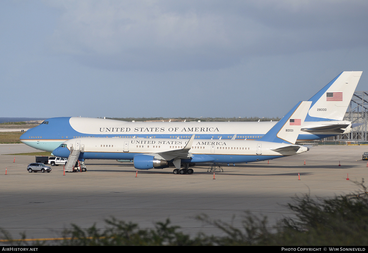 Aircraft Photo of 98-0001 / 80001 | Boeing C-32A (757-200) | USA - Air Force | AirHistory.net #787996