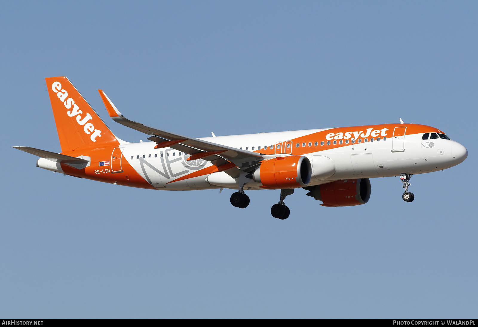 Aircraft Photo of OE-LSU | Airbus A320-251N | EasyJet | AirHistory.net #788013