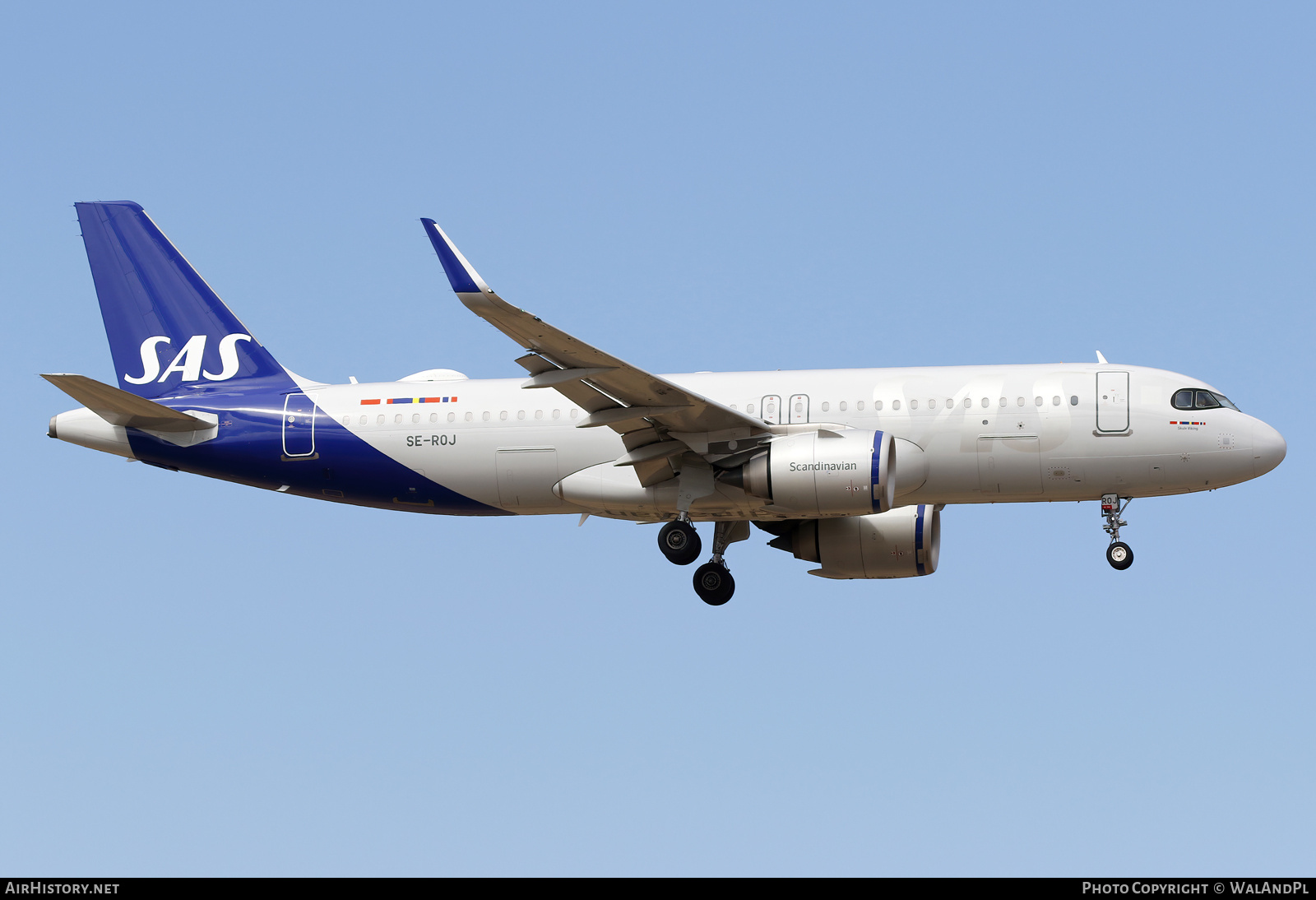 Aircraft Photo of SE-ROJ | Airbus A320-251N | Scandinavian Airlines - SAS | AirHistory.net #788020