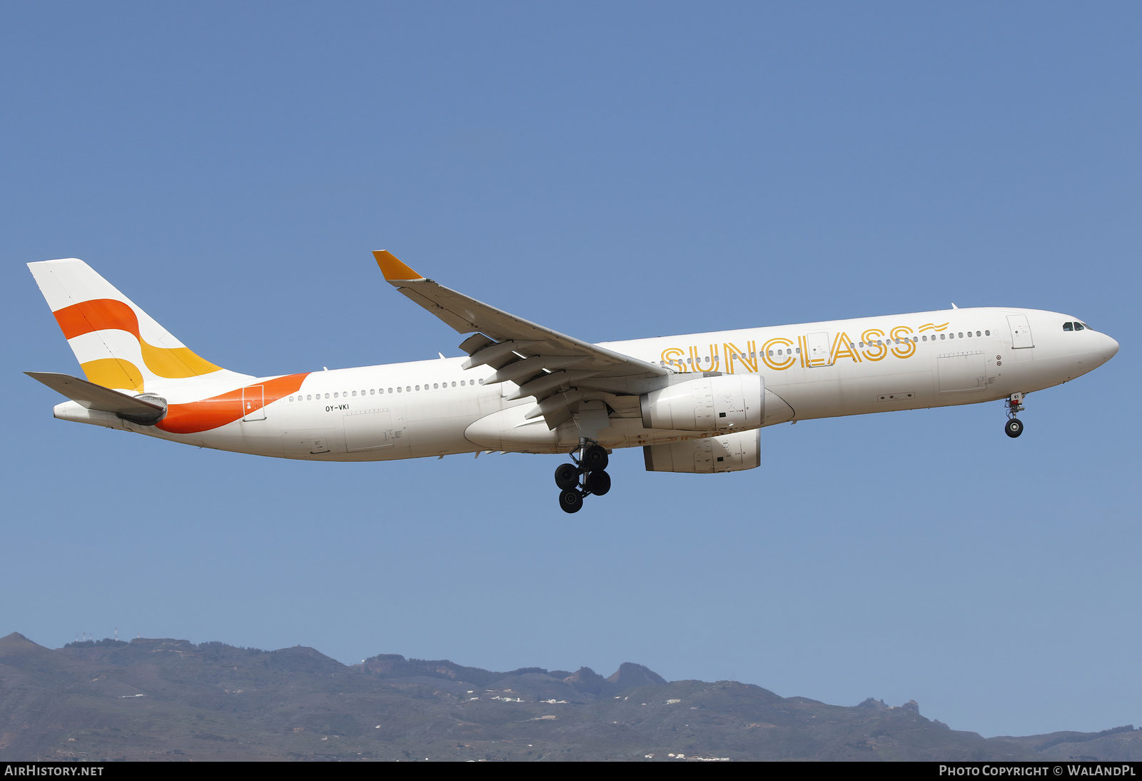 Aircraft Photo of OY-VKI | Airbus A330-343 | Sunclass Airlines | AirHistory.net #788026