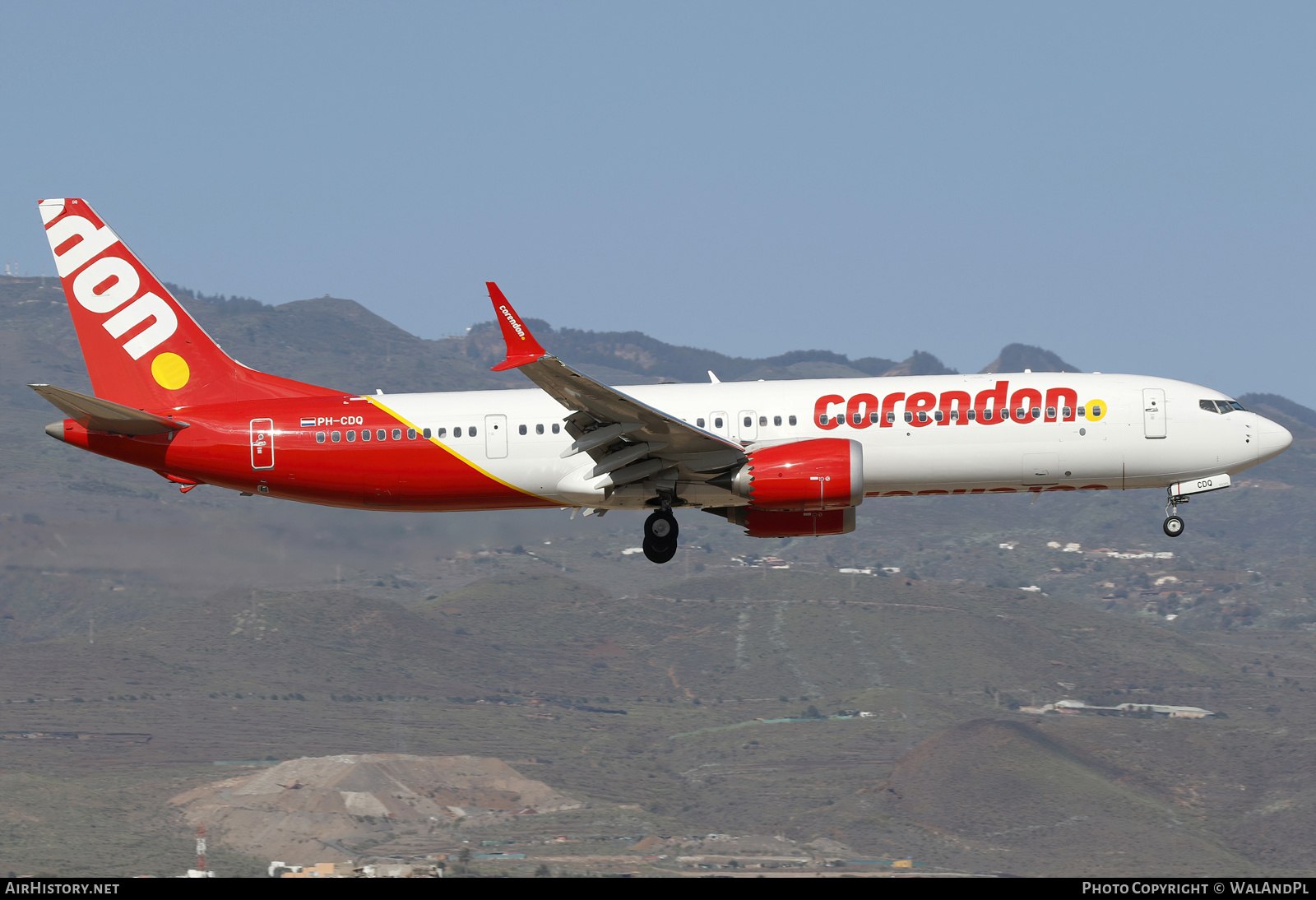 Aircraft Photo of PH-CDQ | Boeing 737-9 Max 9 | Corendon Dutch Airlines | AirHistory.net #788028