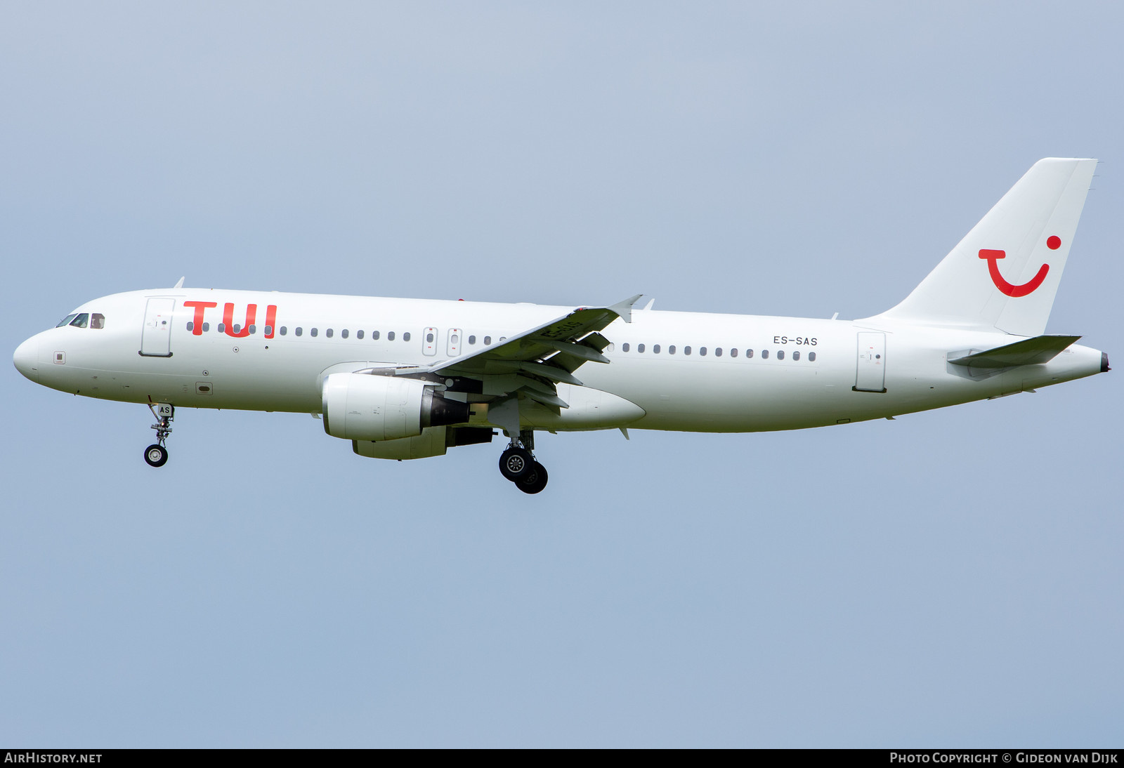Aircraft Photo of ES-SAS | Airbus A320-214 | TUI | AirHistory.net #788030