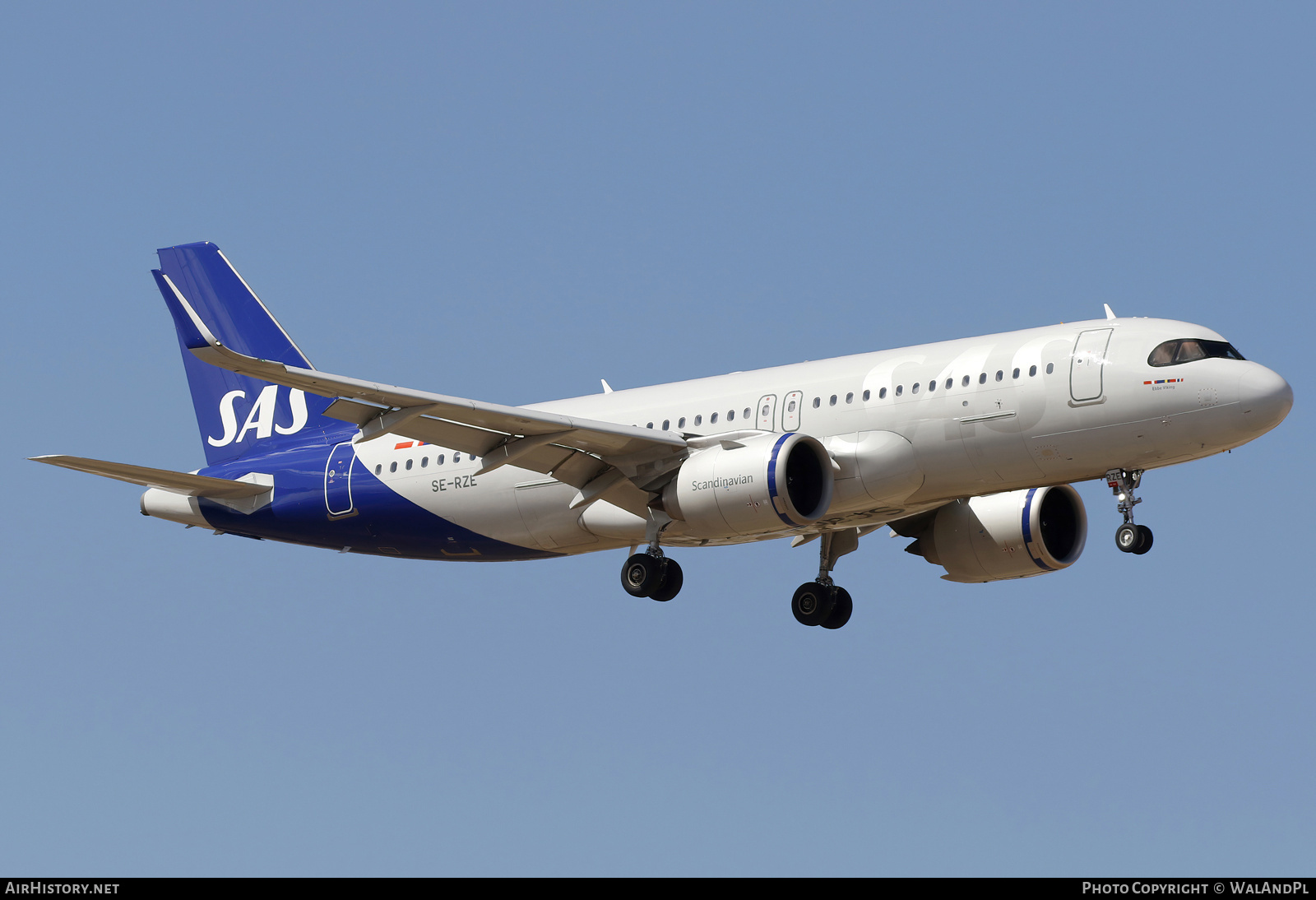 Aircraft Photo of SE-RZE | Airbus A320-251N | Scandinavian Airlines - SAS | AirHistory.net #788035