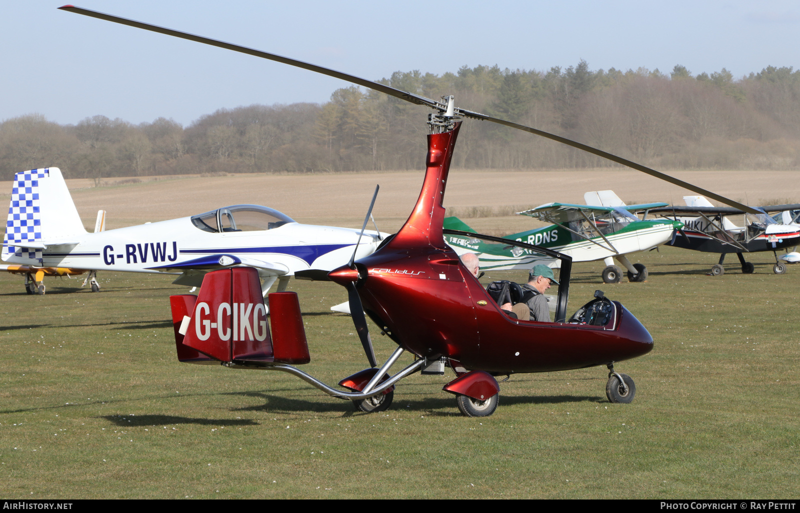 Aircraft Photo of G-CIKG | RotorSport UK Calidus | AirHistory.net #788042