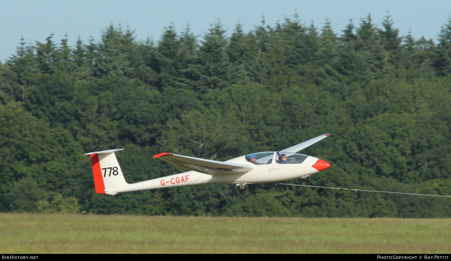 Aircraft Photo of G-CGAF | Schleicher ASK-21 | Lasham Gliding Society | AirHistory.net #788044