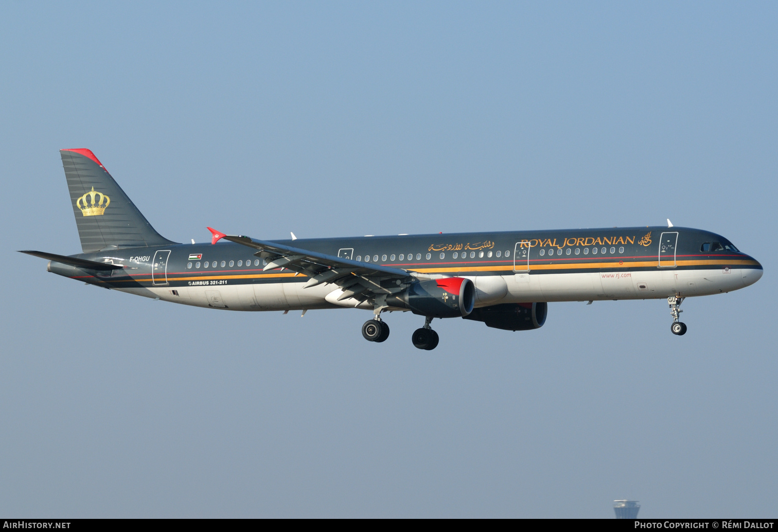 Aircraft Photo of F-OHGU | Airbus A321-211 | Royal Jordanian Airlines | AirHistory.net #788057