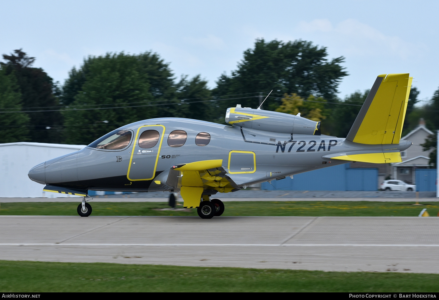 Aircraft Photo of N722AP | Cirrus SF-50 Vision G2 | AirHistory.net #788063