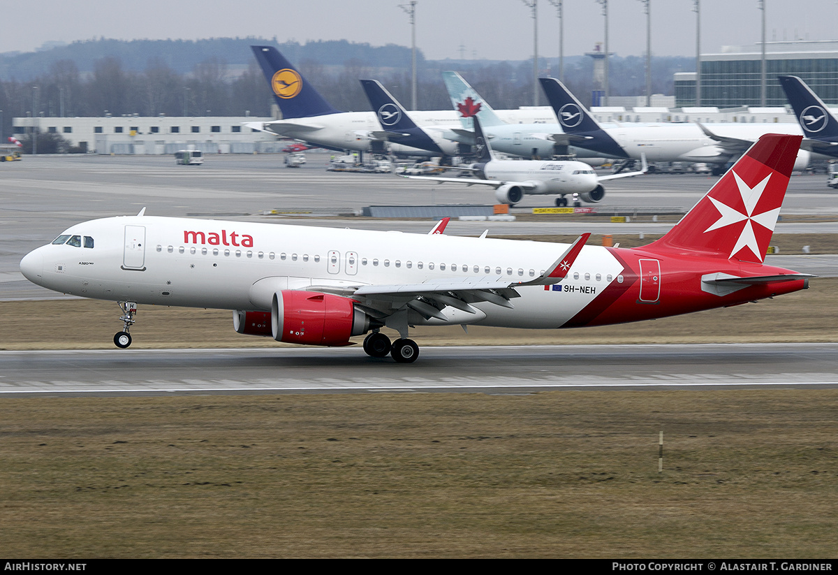 Aircraft Photo of 9H-NEH | Airbus A320-251N | KM Malta Airlines | AirHistory.net #788072