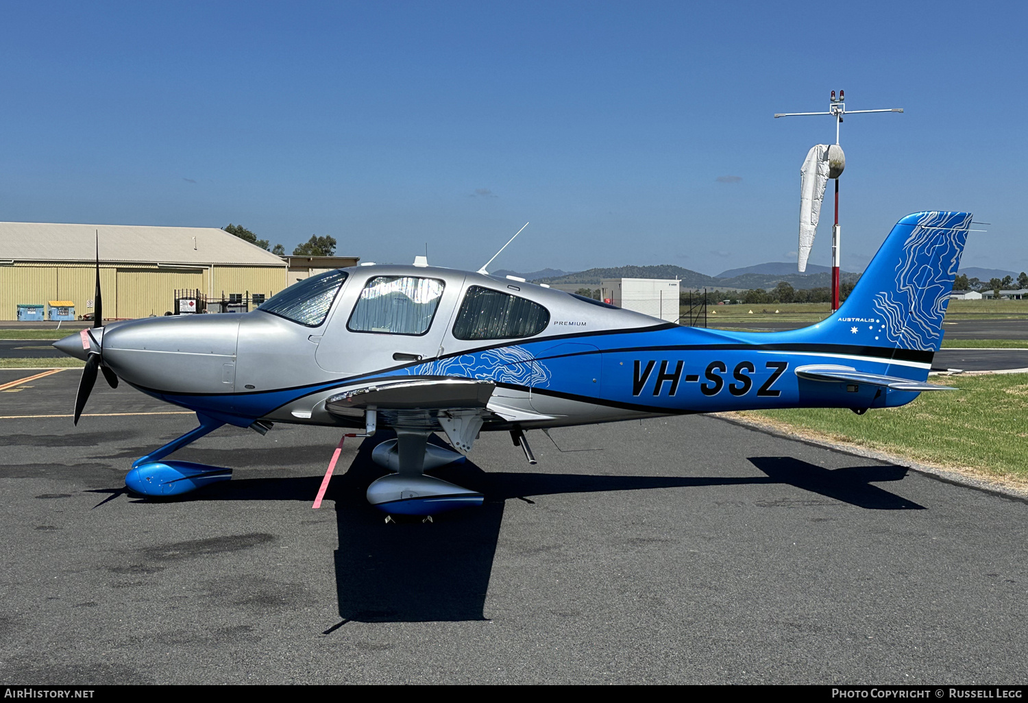 Aircraft Photo of VH-SSZ | Cirrus SR-22 G6-GTS Australis | AirHistory.net #788095