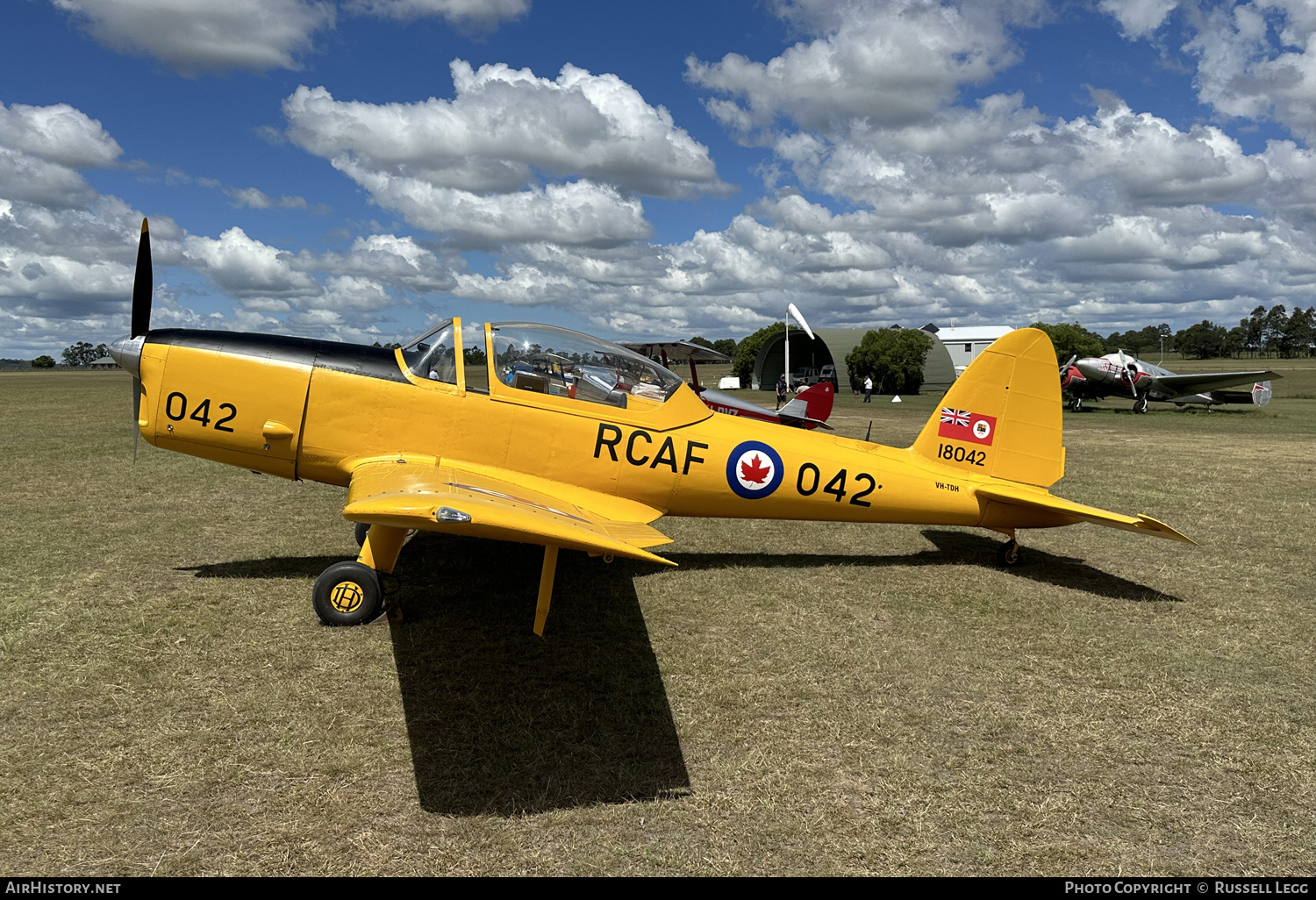 Aircraft Photo of VH-TDH / 18042 | De Havilland Canada DHC-1A-2 Chipmunk | Canada - Air Force | AirHistory.net #788099