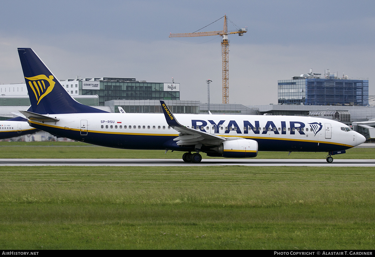 Aircraft Photo of SP-RSU | Boeing 737-800 | Ryanair | AirHistory.net #788103
