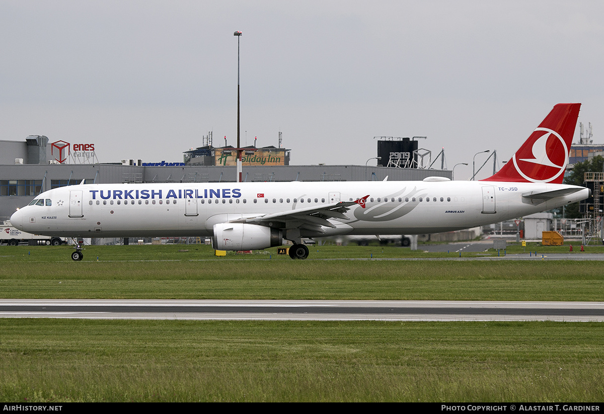 Aircraft Photo of TC-JSD | Airbus A321-231 | Turkish Airlines | AirHistory.net #788105
