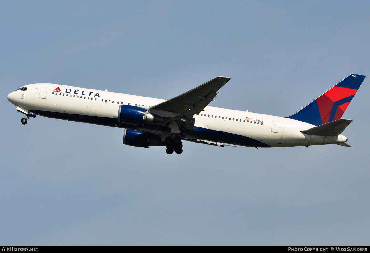 Aircraft Photo of N1604R | Boeing 767-332/ER | Delta Air Lines | AirHistory.net #788108