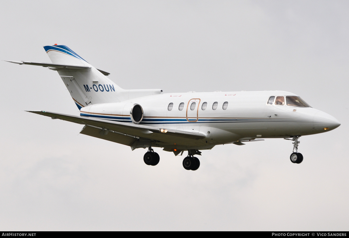 Aircraft Photo of M-OOUN | Raytheon Hawker 800XP | AirHistory.net #788109