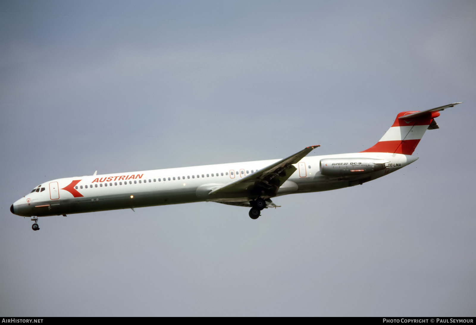 Aircraft Photo of OE-LMA | McDonnell Douglas MD-81 (DC-9-81) | Austrian Airlines | AirHistory.net #788143