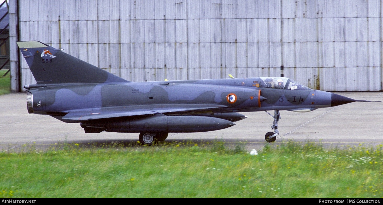 Aircraft Photo of 538 | Dassault Mirage IIIE | France - Air Force | AirHistory.net #788176