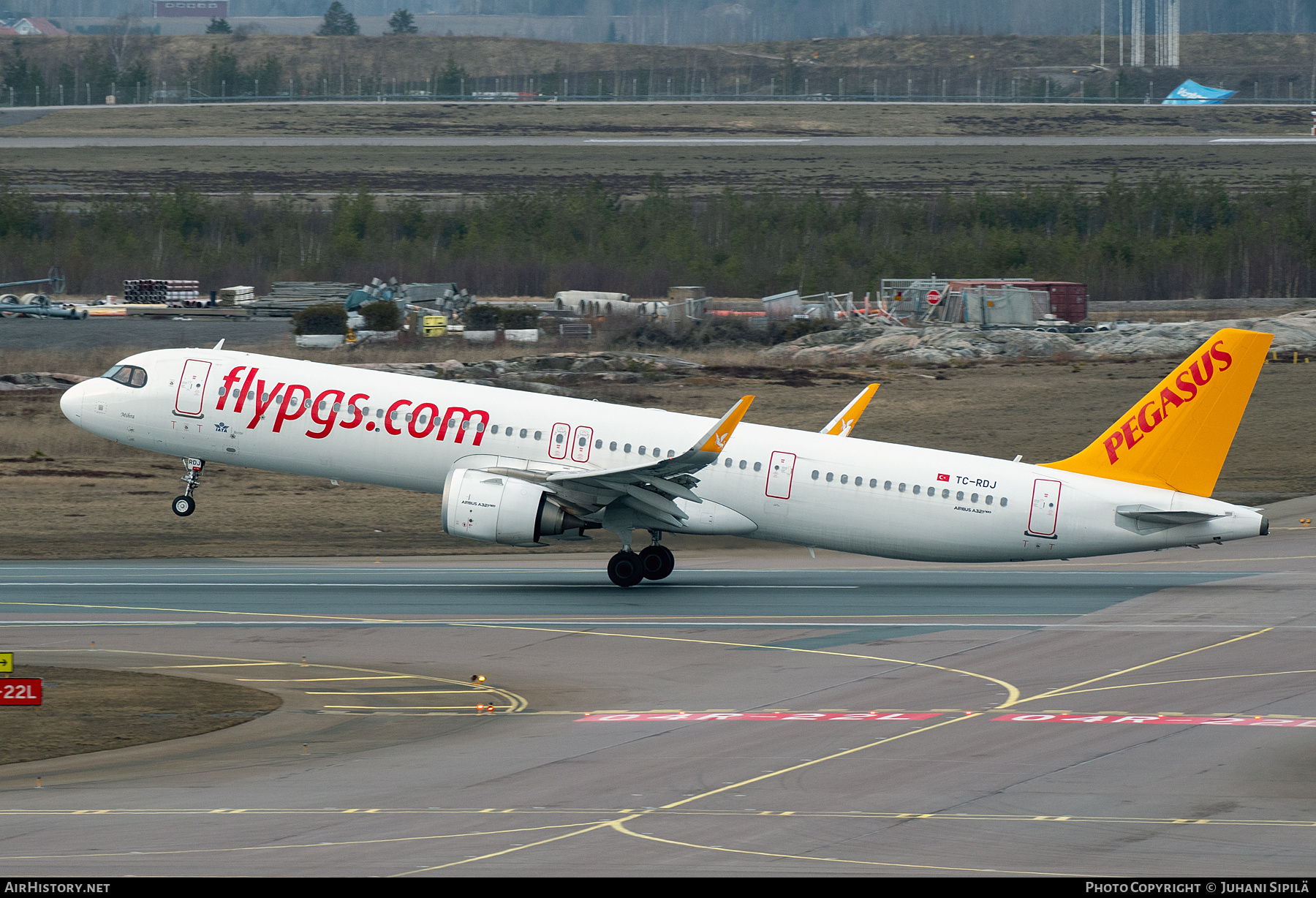 Aircraft Photo of TC-RDJ | Airbus A321-251NX | Pegasus Airlines | AirHistory.net #788186