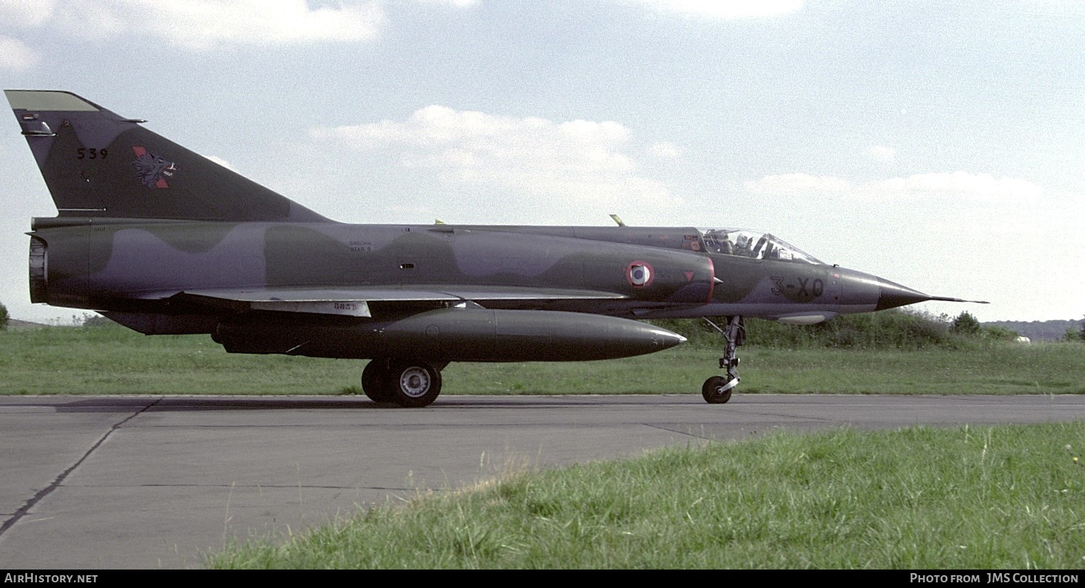 Aircraft Photo of 539 | Dassault Mirage IIIE | France - Air Force | AirHistory.net #788212