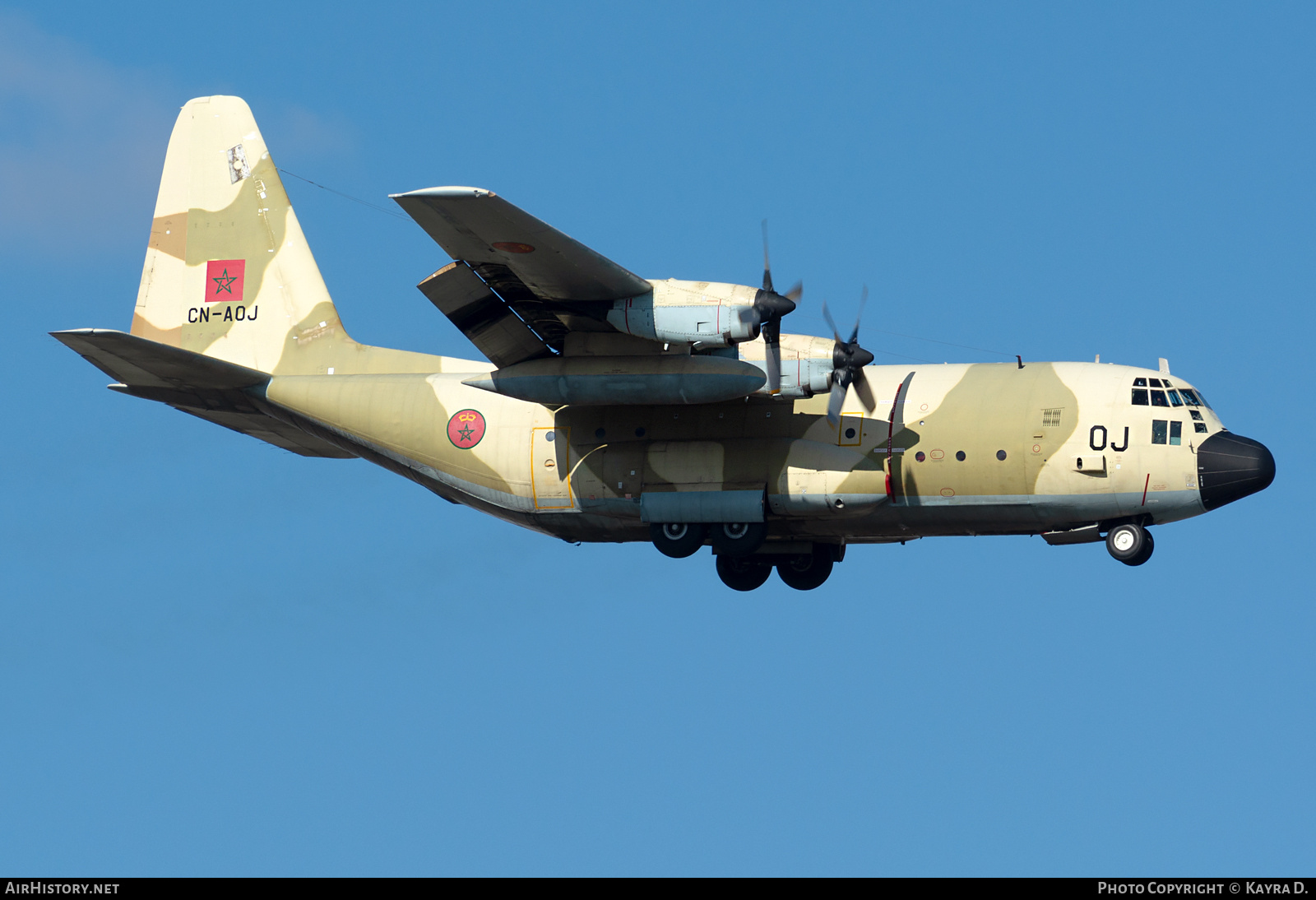 Aircraft Photo of CN-AOJ | Lockheed C-130H Hercules | Morocco - Air Force | AirHistory.net #788214