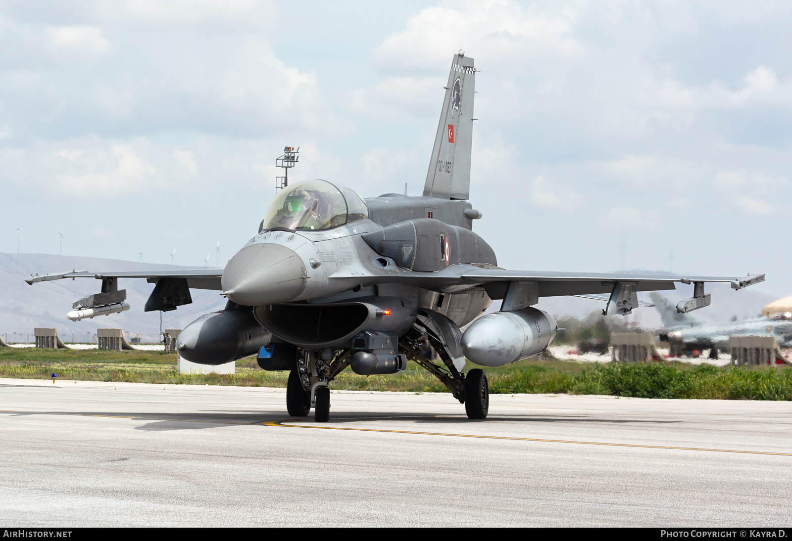 Aircraft Photo of 07-1027 | Lockheed Martin F-16D Fighting Falcon | Turkey - Air Force | AirHistory.net #788222