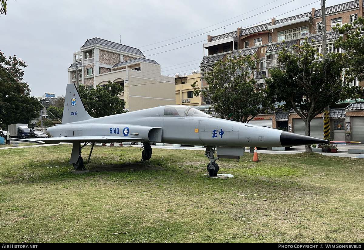 Aircraft Photo of 5140 / 40997 | Northrop F-5E Tiger II | Taiwan - Air Force | AirHistory.net #788241
