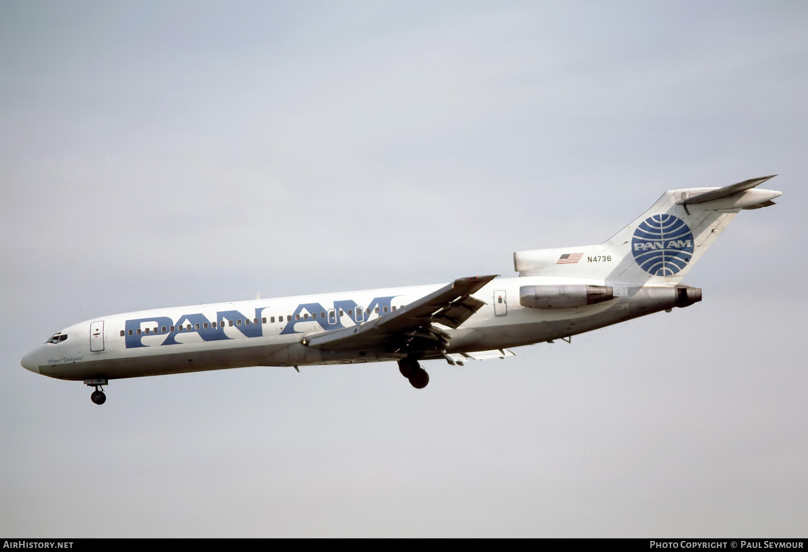 Aircraft Photo of N4736 | Boeing 727-235 | Pan American World Airways - Pan Am | AirHistory.net #788257