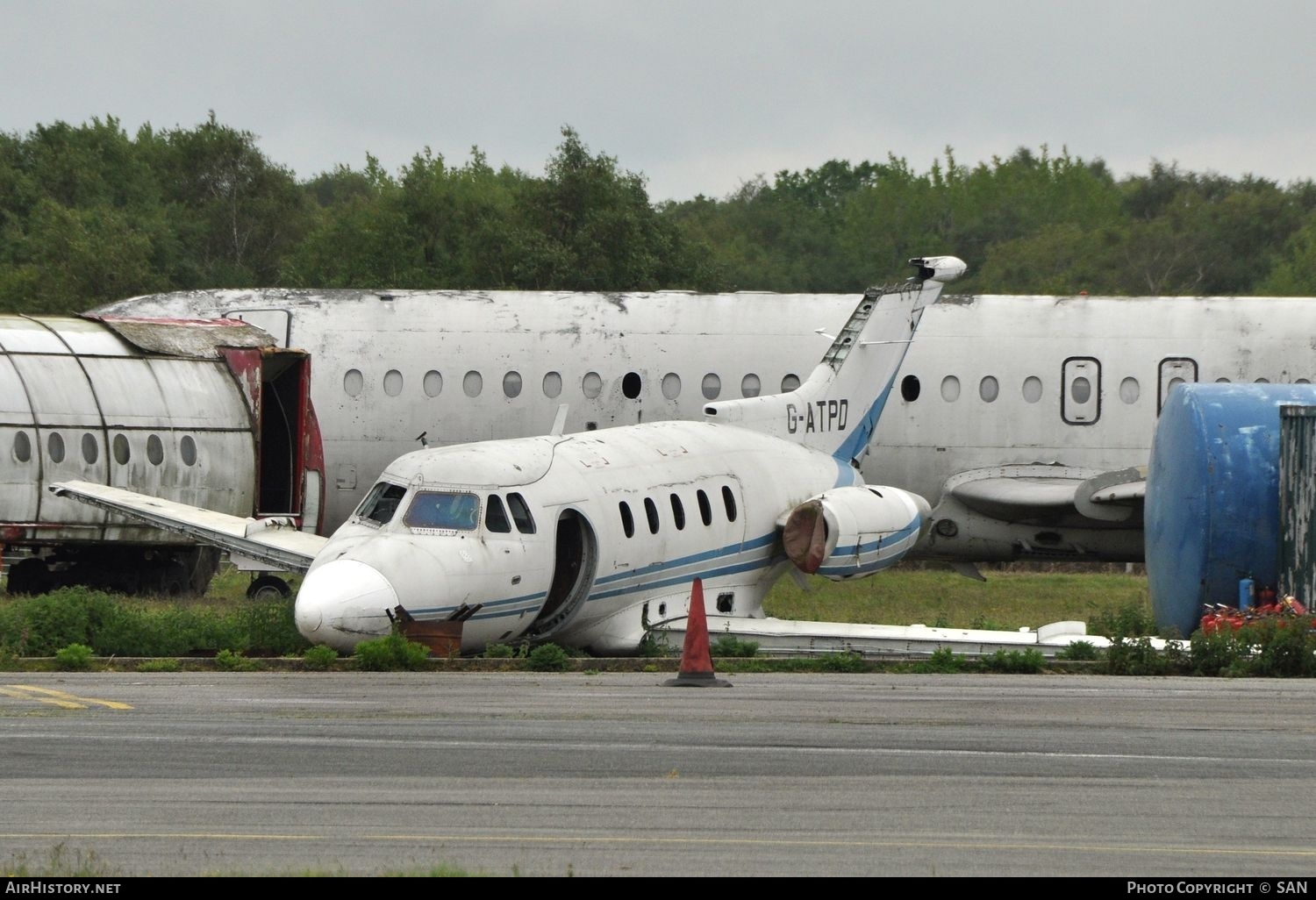 Aircraft Photo of G-ATPD | Hawker Siddeley HS-125-1B/522 | AirHistory.net #788274