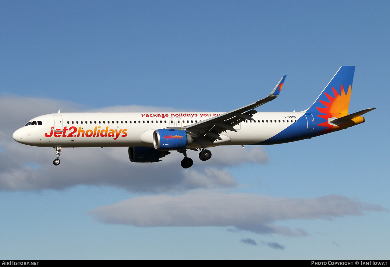 Aircraft Photo of G-SUNL | Airbus A321-251NX | Jet2 Holidays | AirHistory.net #788284