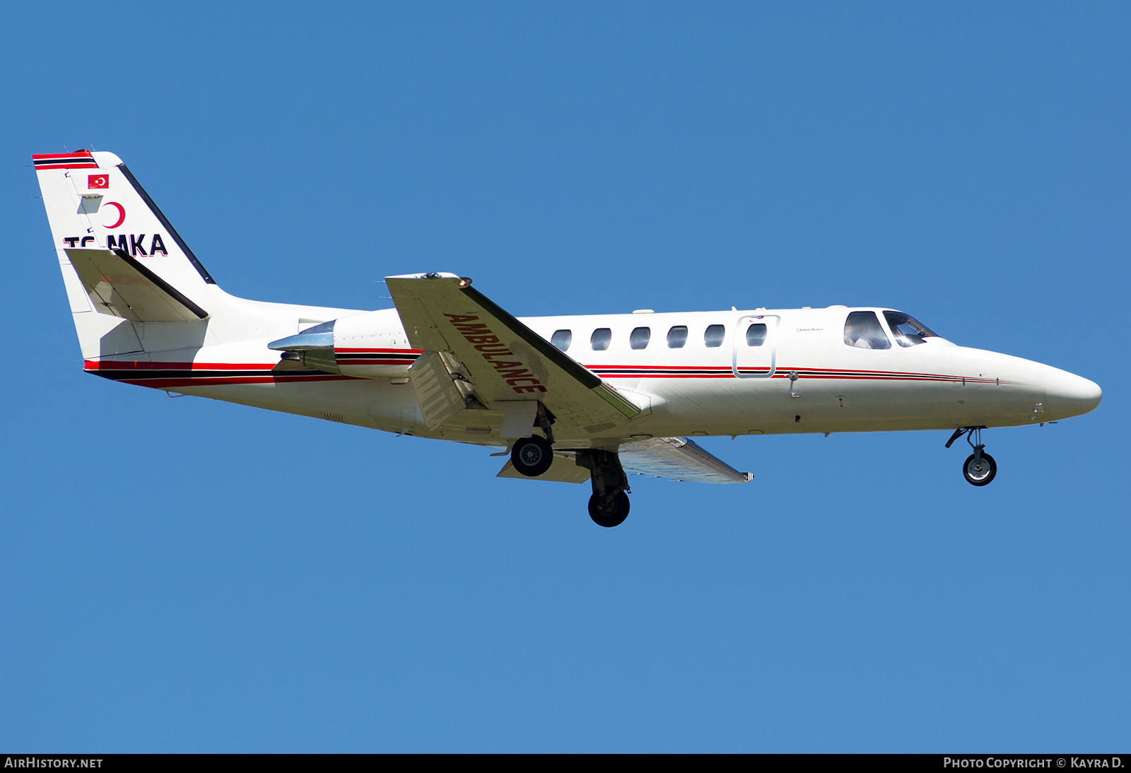 Aircraft Photo of TC-MKA | Cessna 550 Citation Bravo | AirHistory.net #788316