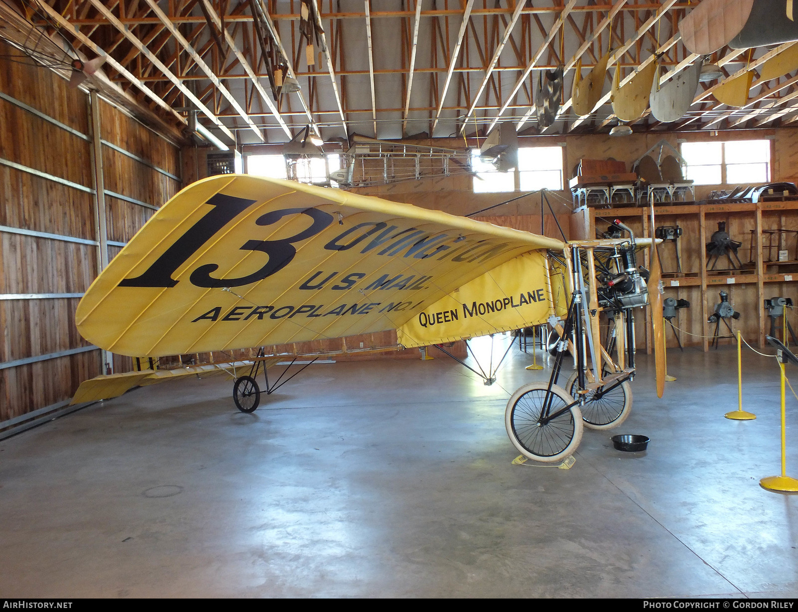 Aircraft Photo of N908LB | Blériot XI (replica) | US Mail | AirHistory.net #788332