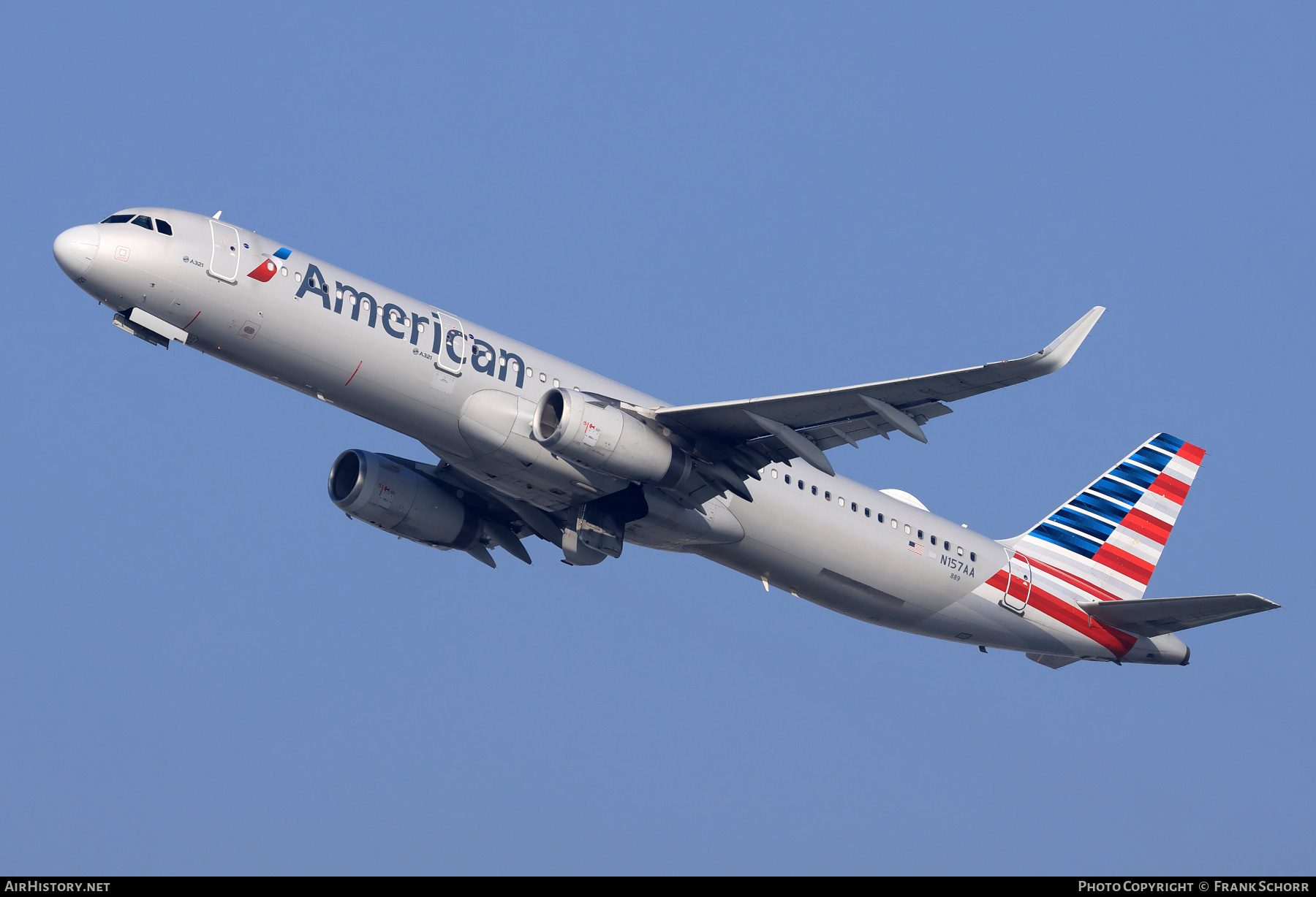 Aircraft Photo of N157AA | Airbus A321-231 | American Airlines | AirHistory.net #788335