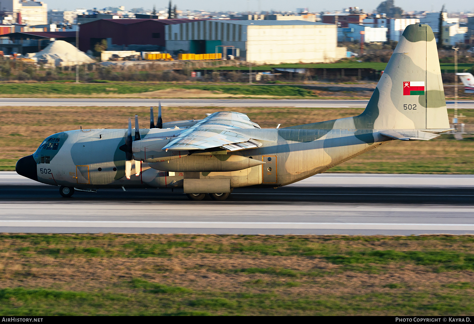 Aircraft Photo of 502 / ٥٠٢ | Lockheed C-130H Hercules | Oman - Air Force | AirHistory.net #788363