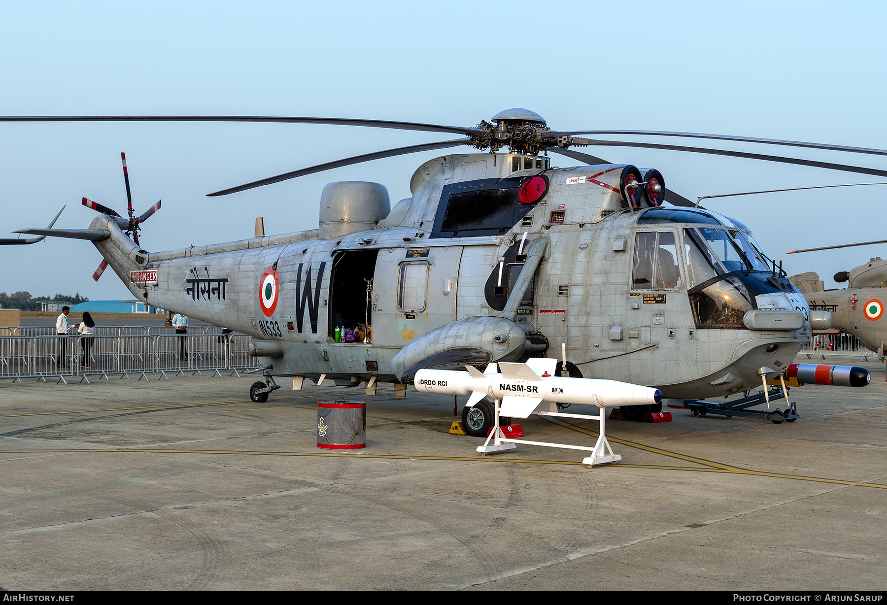 Aircraft Photo of IN533 | Westland WS-61 Sea King Mk42B | India - Navy | AirHistory.net #788383