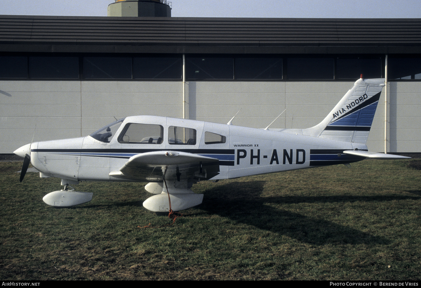 Aircraft Photo of PH-AND | Piper PA-28-161 Warrior II | Avia Noord Flight Training | AirHistory.net #788389