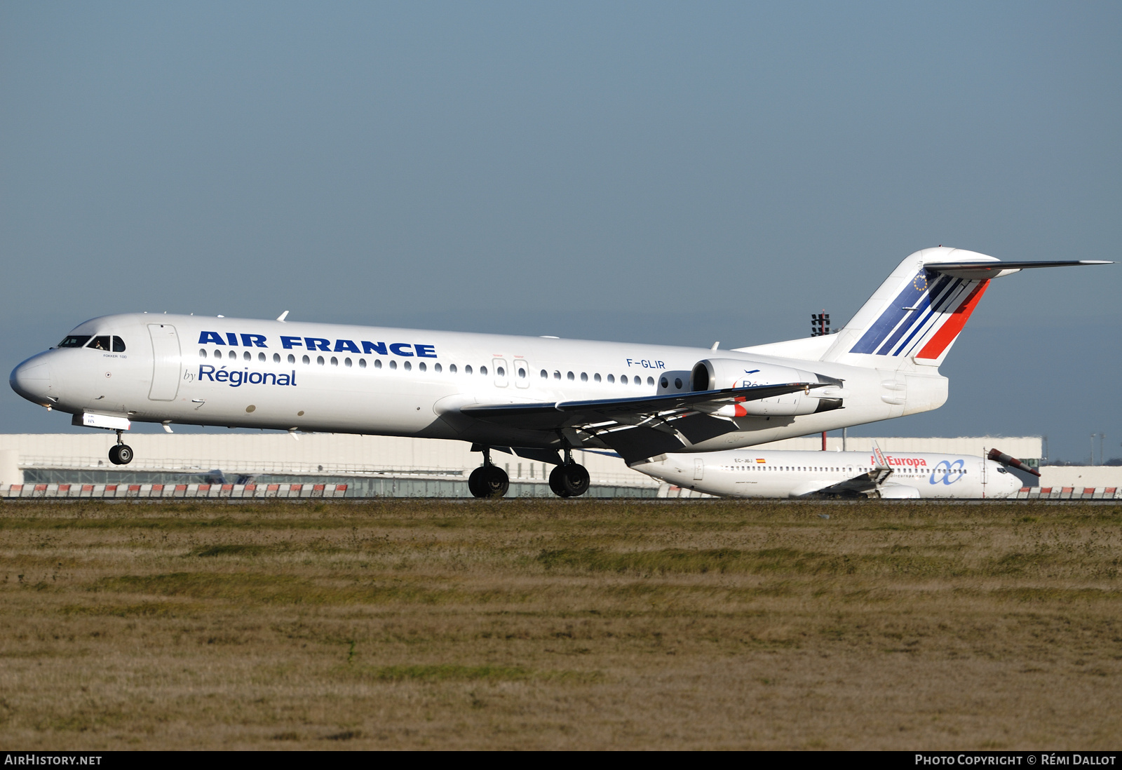 Aircraft Photo of F-GLIR | Fokker 100 (F28-0100) | Air France | AirHistory.net #788395