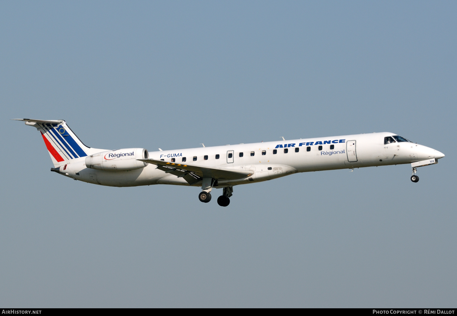 Aircraft Photo of F-GUMA | Embraer ERJ-145MP (EMB-145MP) | Air France | AirHistory.net #788426