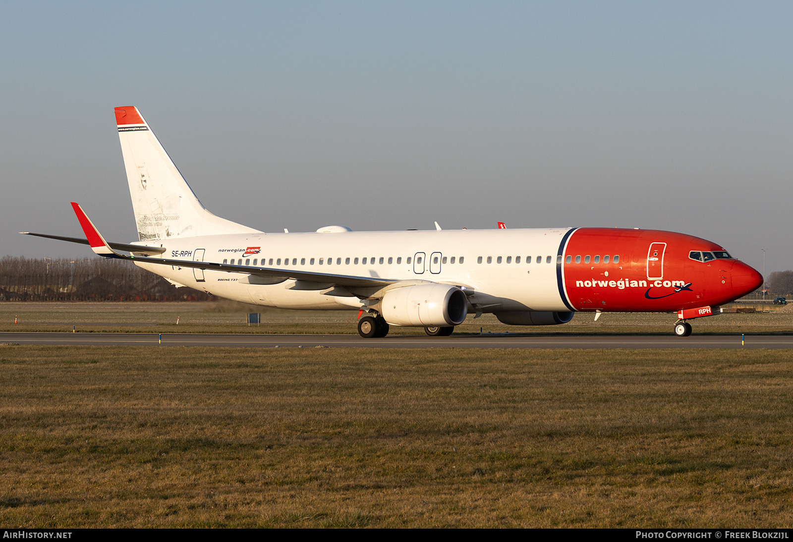 Aircraft Photo of SE-RPH | Boeing 737-8JP | Norwegian | AirHistory.net #788428