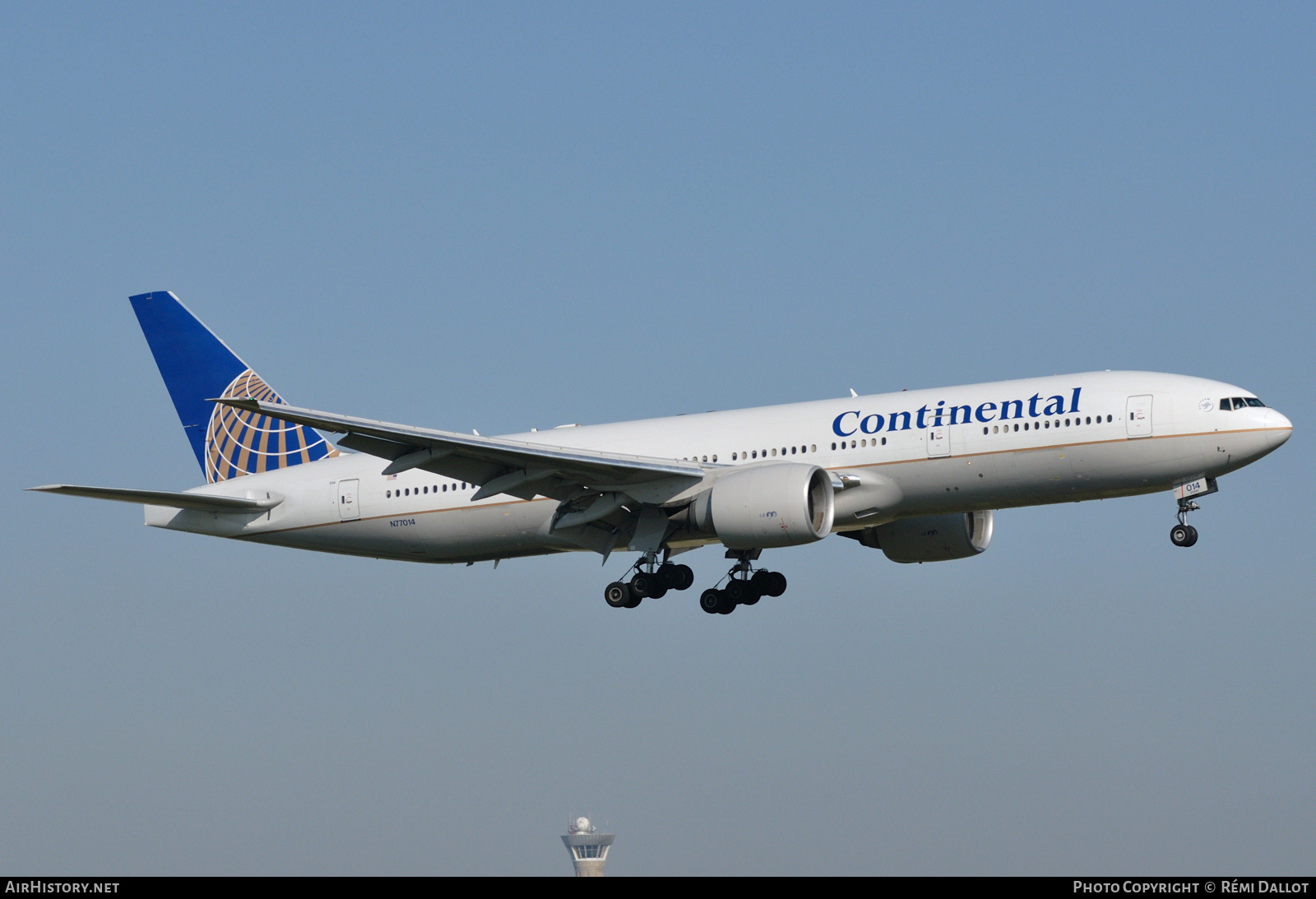 Aircraft Photo of N77014 | Boeing 777-224/ER | Continental Airlines | AirHistory.net #788431
