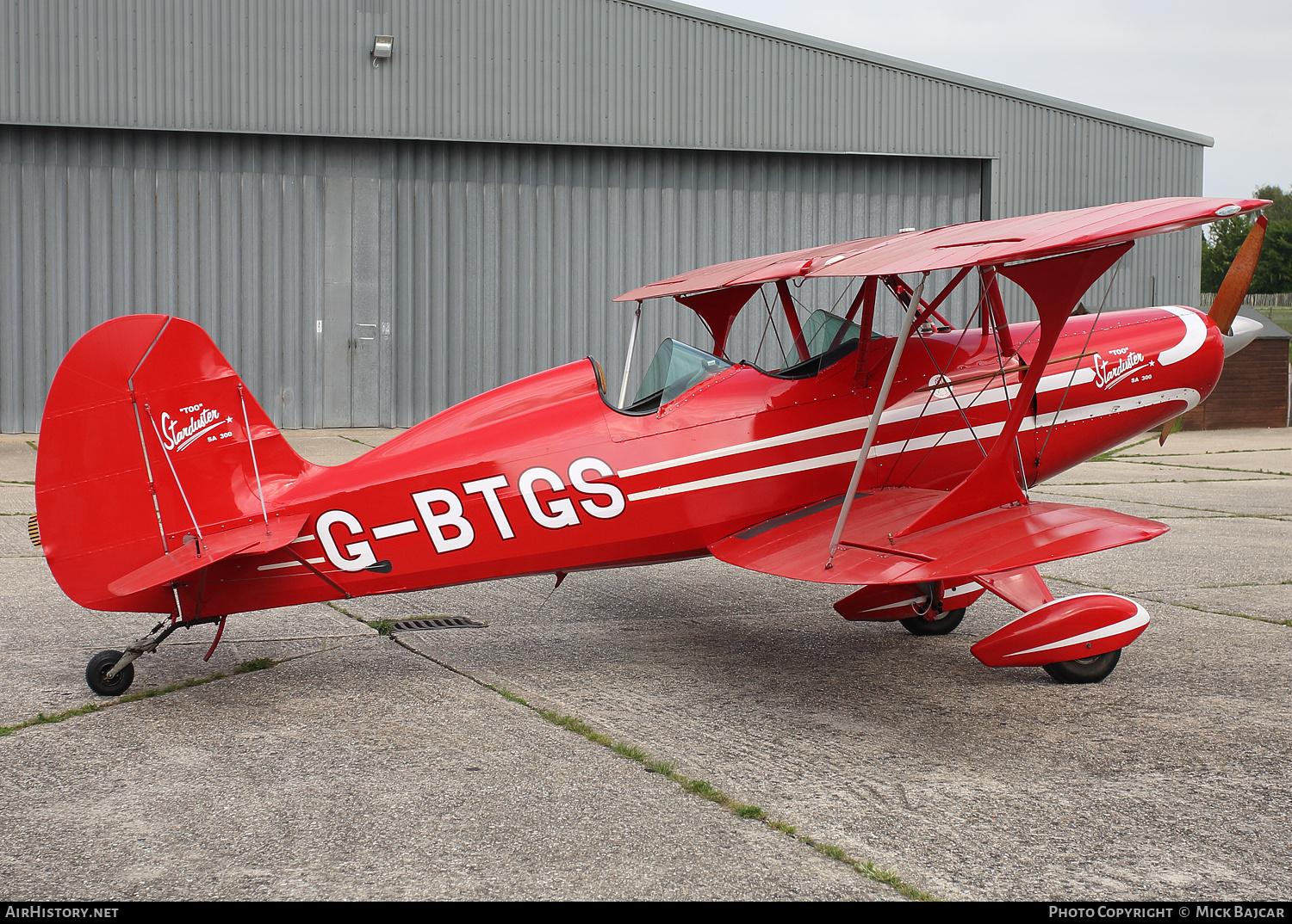 Aircraft Photo of G-BTGS | Stolp SA-300 Starduster Too | AirHistory.net #788437