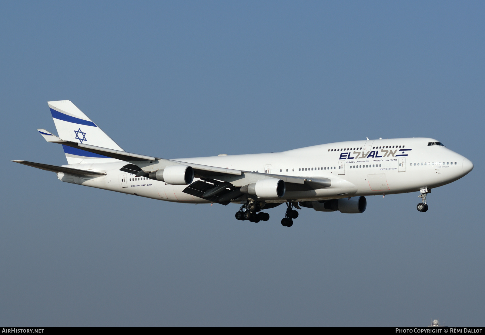 Aircraft Photo of 4X-ELE | Boeing 747-412 | El Al Israel Airlines | AirHistory.net #788438