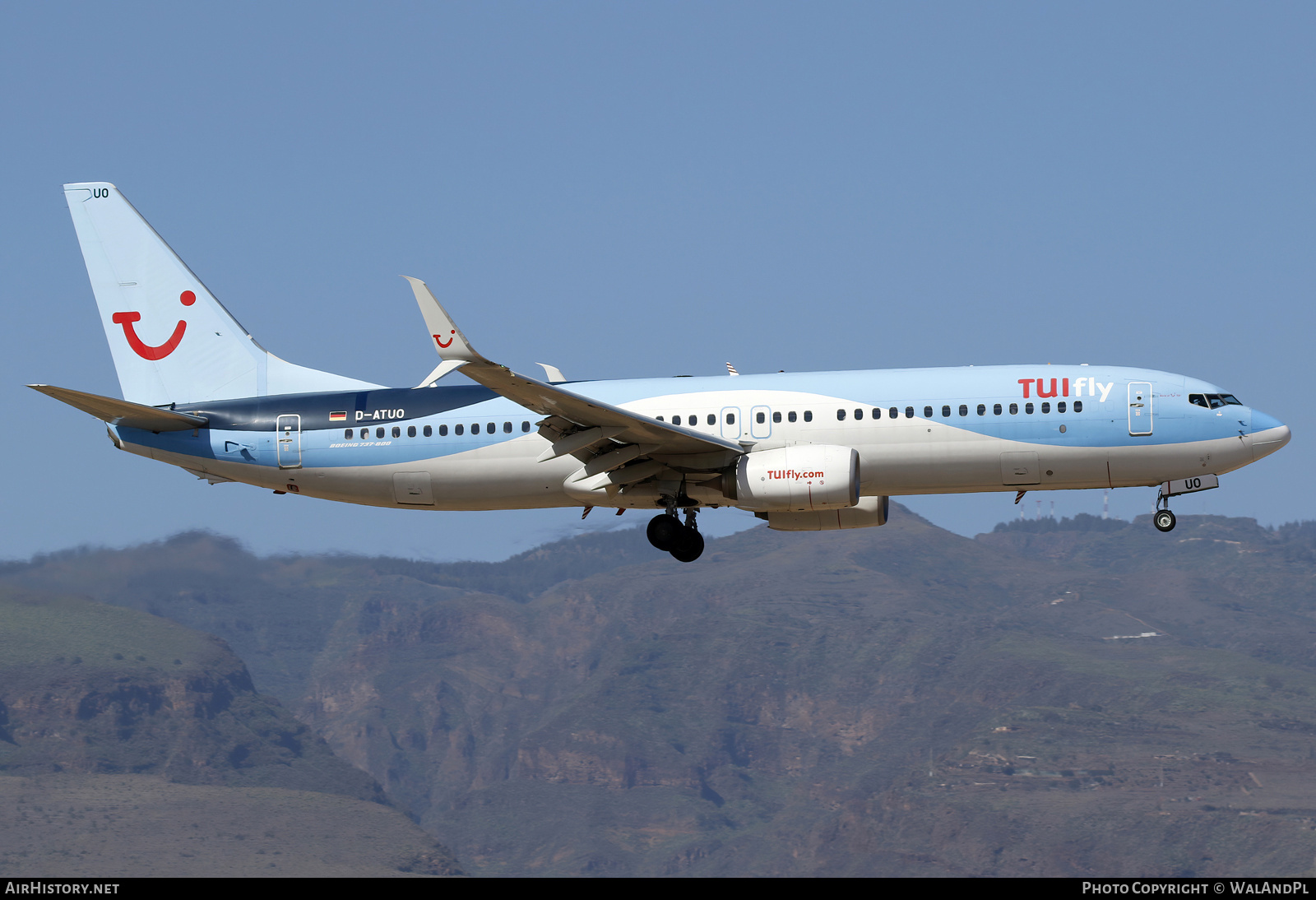 Aircraft Photo of D-ATUO | Boeing 737-8K5 | TUIfly | AirHistory.net #788465