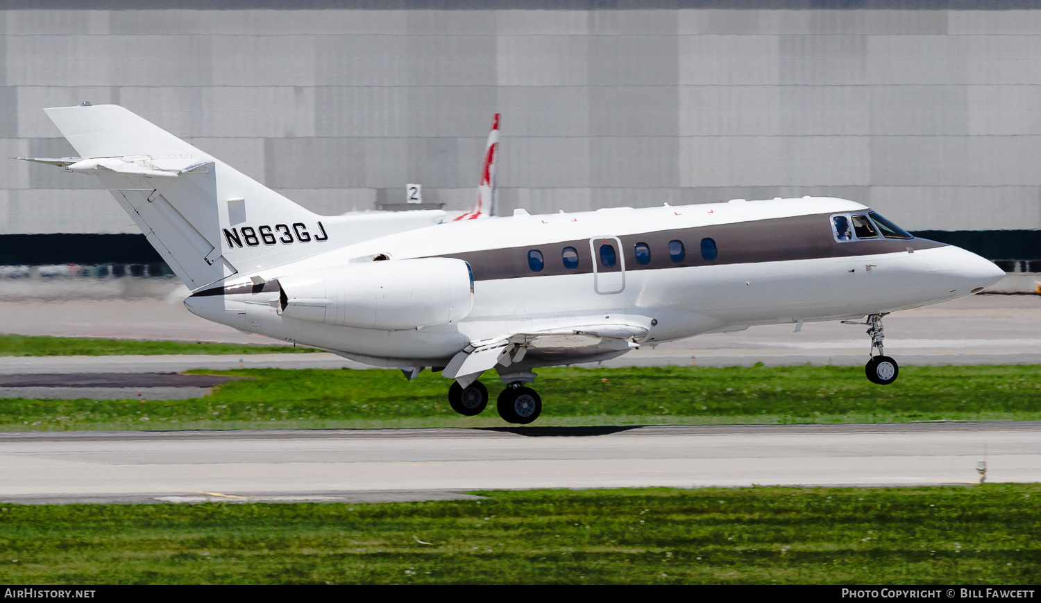 Aircraft Photo of N863GJ | Raytheon Hawker 800XP | AirHistory.net #788482