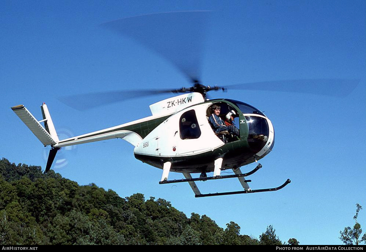 Aircraft Photo of ZK-HKW | Hughes 500C (369HS) | AirHistory.net #788487