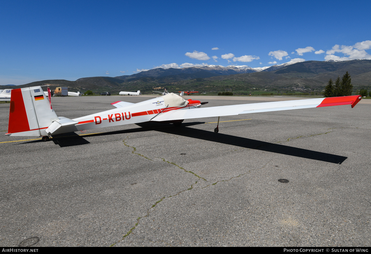 Aircraft Photo of D-KBIU | Scheibe SF-25D Falke | AirHistory.net #788499