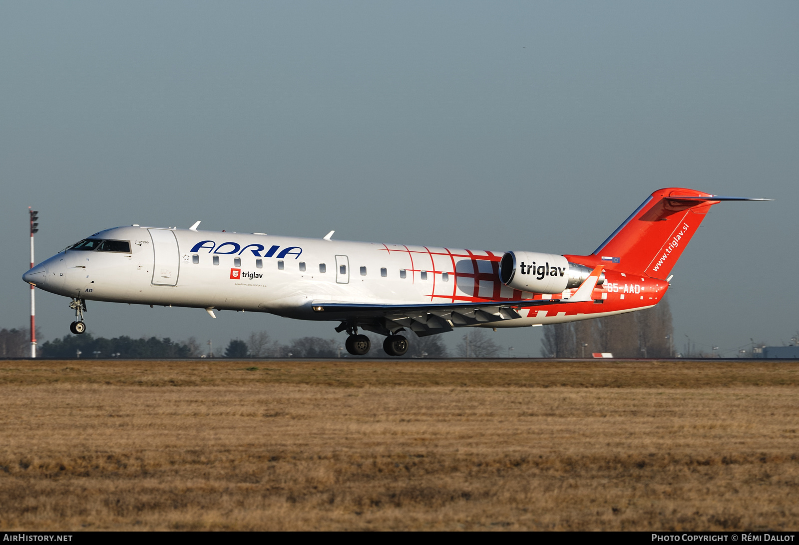 Aircraft Photo of S5-AAD | Bombardier CRJ-200LR (CL-600-2B19) | Adria Airways | AirHistory.net #788509