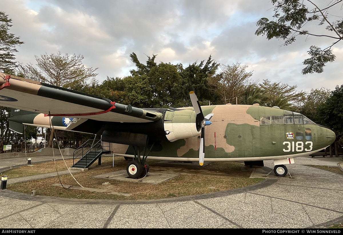Aircraft Photo of 3183 / 51-8071 | Fairchild C-119L Flying Boxcar | Taiwan - Air Force | AirHistory.net #788528