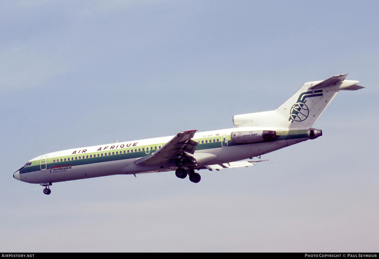 Aircraft Photo of YU-AKL | Boeing 727-2H9/Adv | Air Afrique | AirHistory.net #788531
