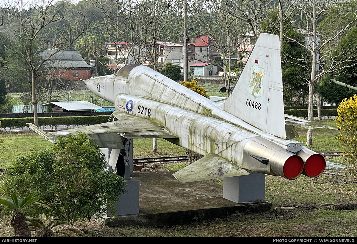 Aircraft Photo of 5218 / 60488 | Northrop F-5E Tiger II | Taiwan - Air Force | AirHistory.net #788542