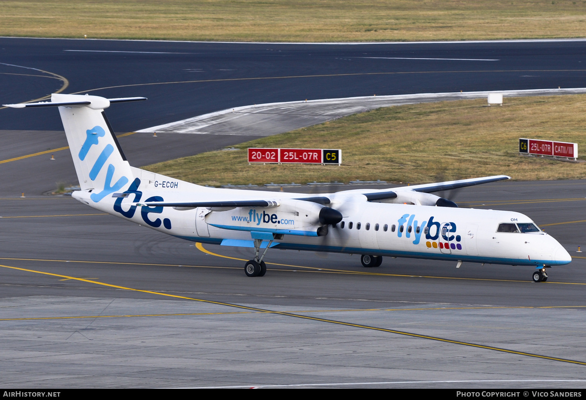 Aircraft Photo of G-ECOH | Bombardier DHC-8-402 Dash 8 | Flybe | AirHistory.net #788552